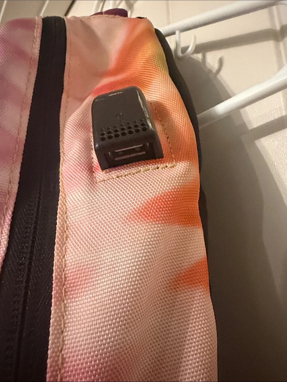 Disneyland Resort Mickey Tie Dye USB Laptop Backpack Travel School Bag